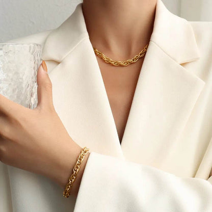 Titanium Steel Chain Necklace - Tredona LLC
