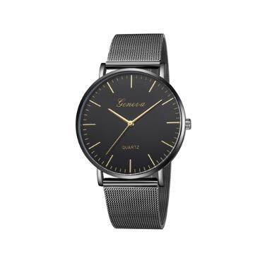 Fashion Casual Watches Womens Men GENEVA Womens Classic Quartz Stainless Steel Wrist Watch Bracelet Watches - Tredona LLC
