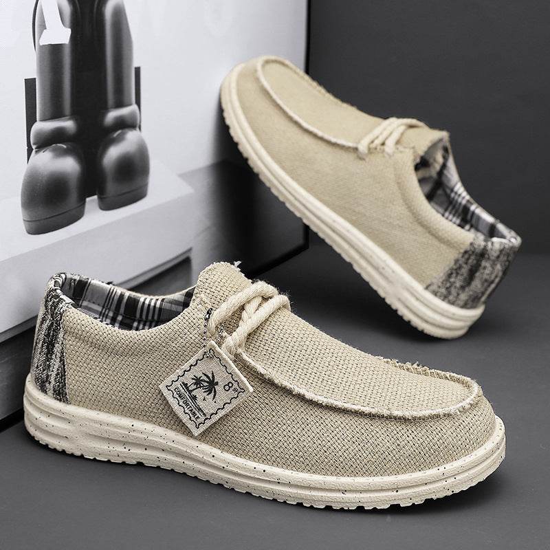 Men's Simple All-match Casual Canvas Sneakers - Tredona LLC