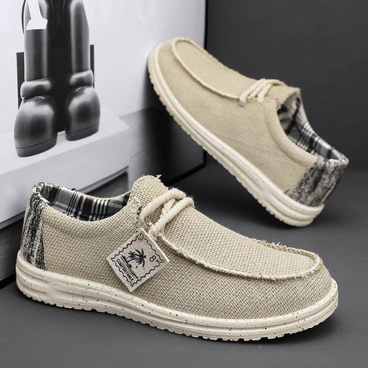 Men's Simple All-match Casual Canvas Sneakers - Tredona LLC