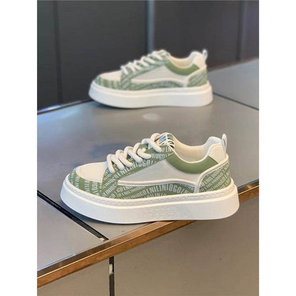 Thick Bottom Wear-resistant Board Shoes Breathable Fashion Casual Sneaker - Tredona LLC