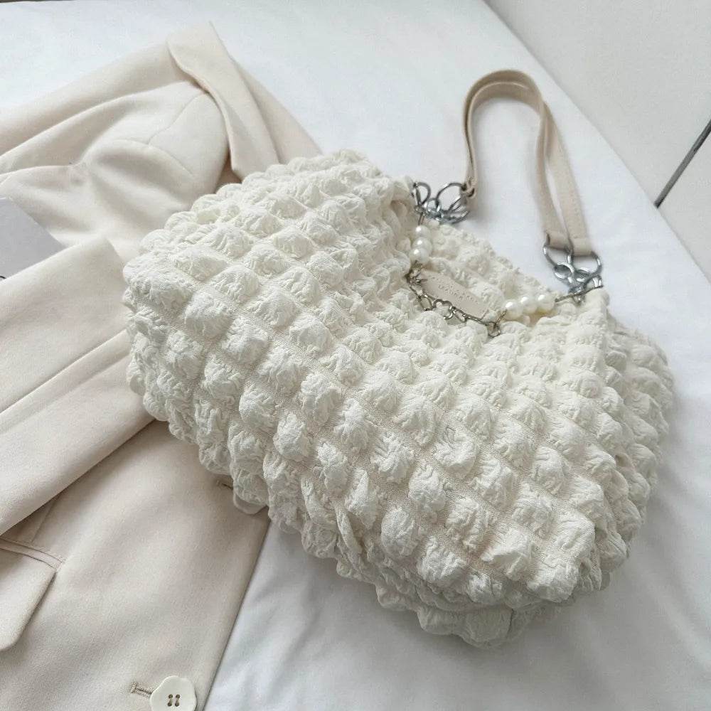 Bubble Textured Tote Bag - Tredona LLC