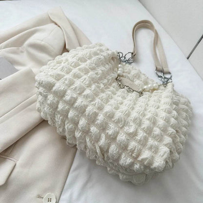 Bubble Textured Tote Bag - Tredona LLC