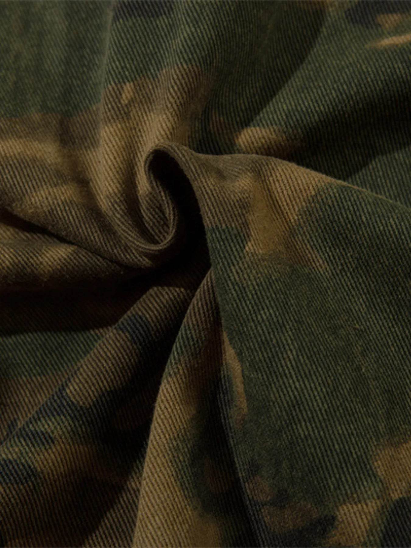 Men's Camouflage Zip Up Hooded Windbreaker Jacket - Tredona LLC