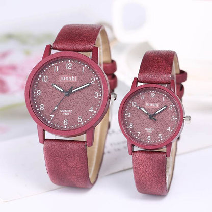 Casual fashion men and women couple quartz watches - Tredona LLC
