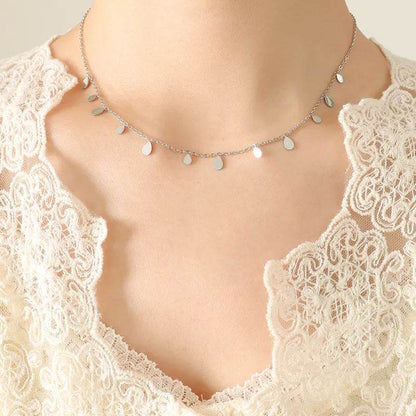 Titanium Steel Charm Necklace - Tredona LLC