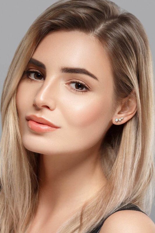 Adored Your Way Moissanite Stud Earrings - Tredona LLC