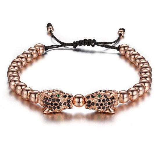 Men Bracelet Gold Beads - Tredona LLC