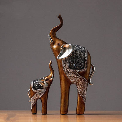 Elephant Decoration Home Living Room TV Cabinet Wine Cabinet Decoration - Tredona LLC