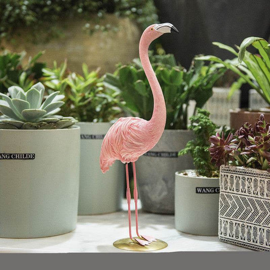 Flamingo Decoration Crafts Home Decoration Living Room Soft Decoration - Tredona LLC