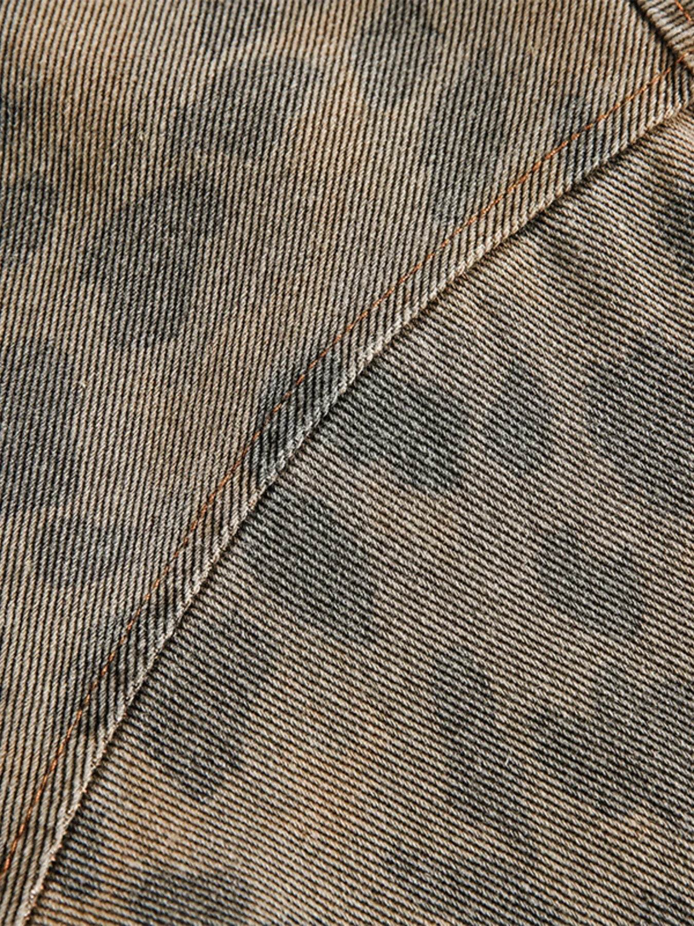 Men's Leopard Button Up Long Sleeve Jacket - Tredona LLC