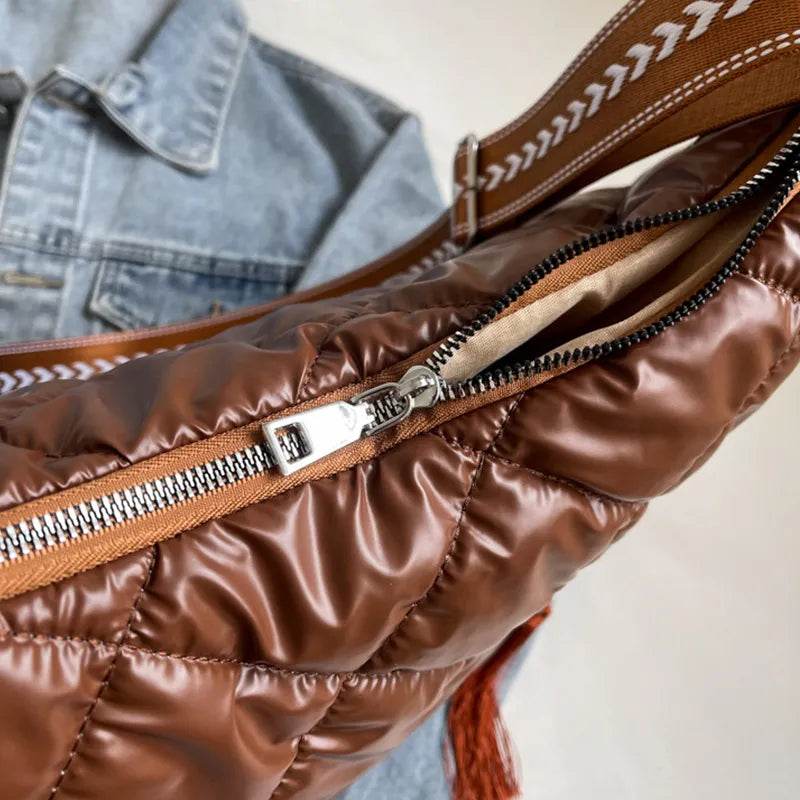 Quilted Nylon Travel Bag - Tredona LLC