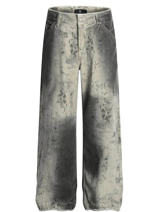 Men's Wide Leg Jeans - Tredona LLC
