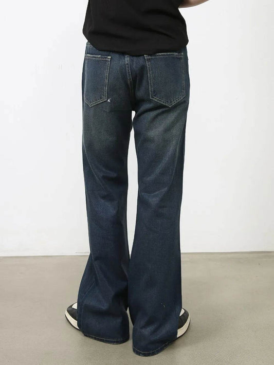 Men's Bootcut Jeans with Pockets - Tredona LLC