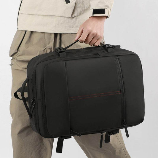 Multi-functional Boarding Solid Color Backpack Men's Waterproof Large Capacity Travel Backpack - Tredona LLC