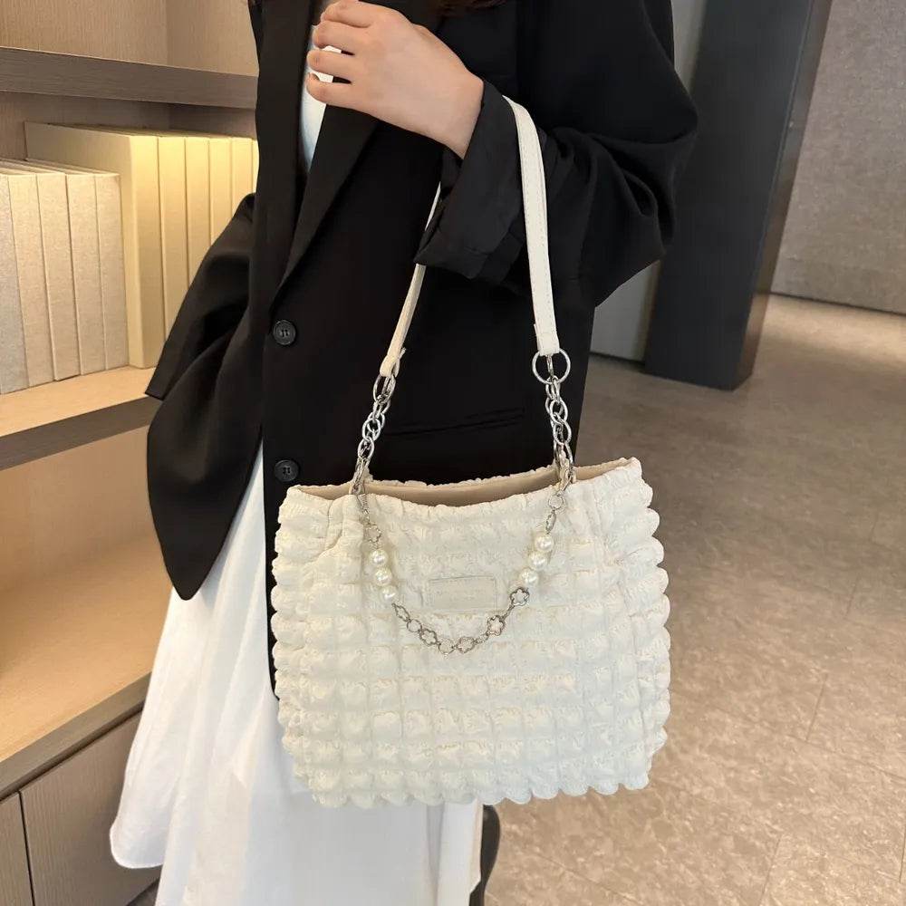 Bubble Textured Tote Bag - Tredona LLC