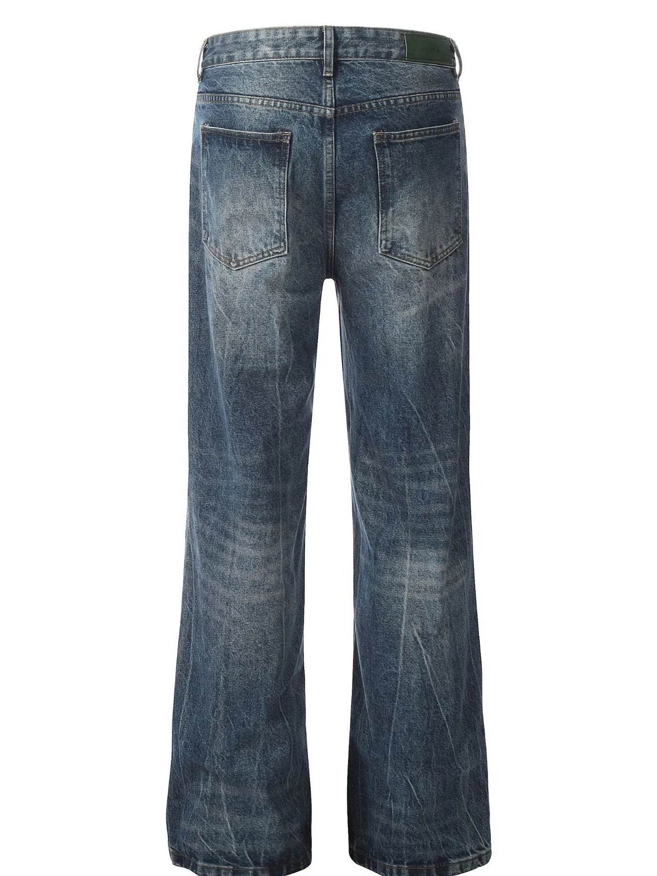 Men's Wide Leg Jeans - Tredona LLC