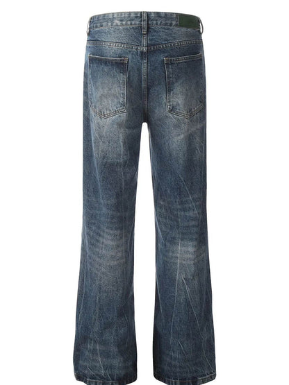 Men's Wide Leg Jeans - Tredona LLC