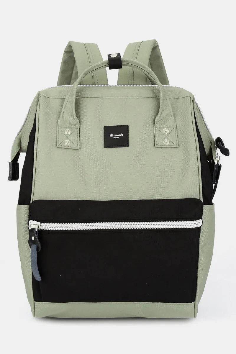 Himawari Water Resistant Canvas Backpack Bag with Side Pockets - Tredona LLC
