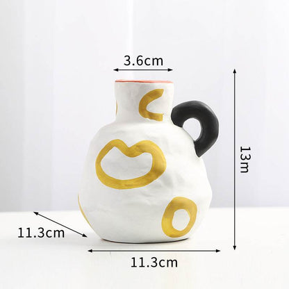 Ceramic Vase Decoration Living Room Home Decoration - Tredona LLC