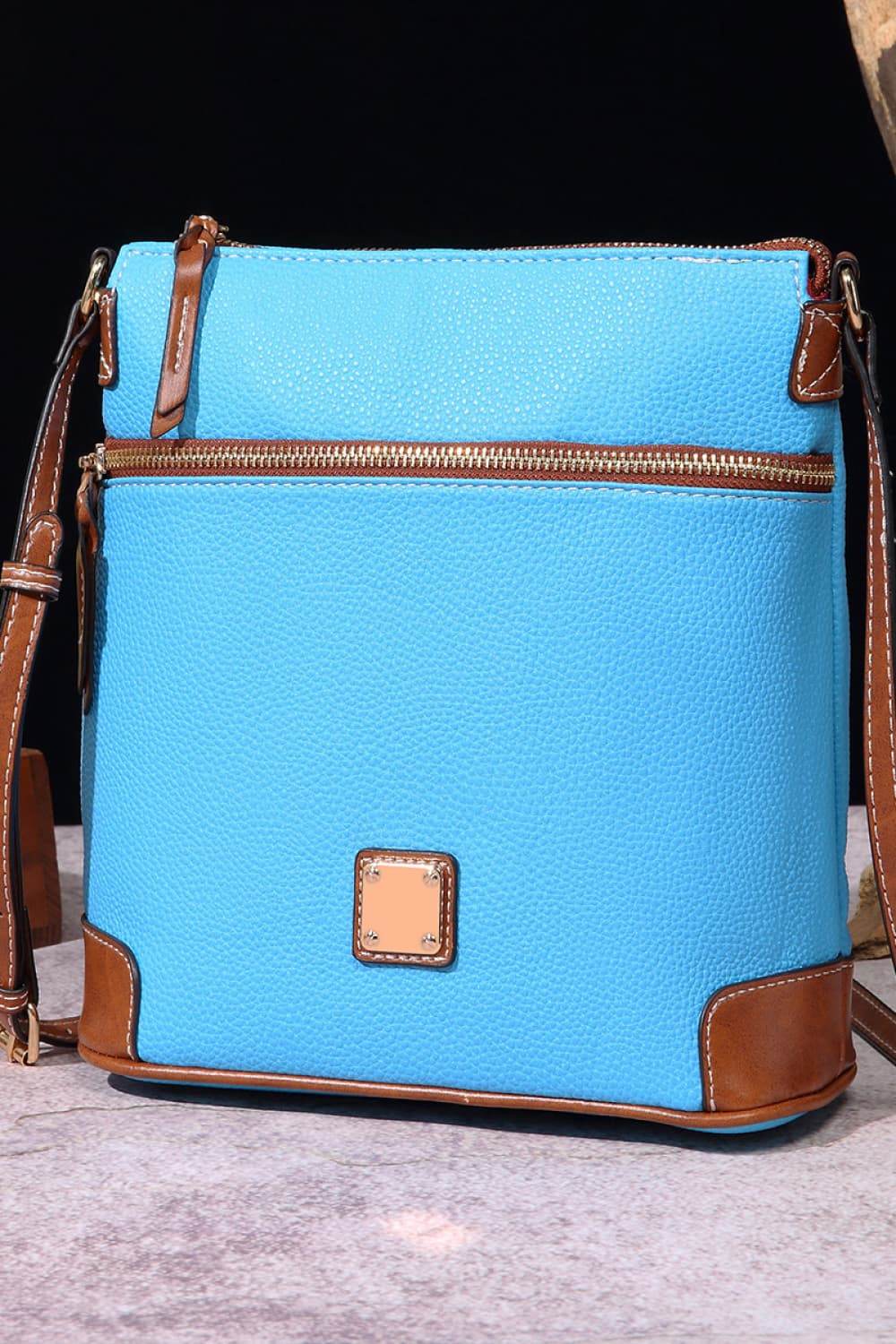 PU Leather Crossbody Bag - Tredona LLC