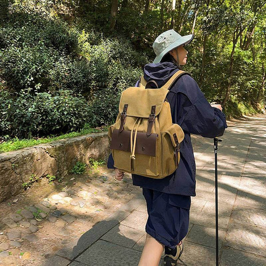 Fashion Personality Canvas Men's Backpack - Tredona LLC