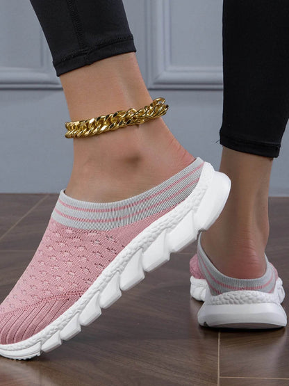 Breathable Mesh Slip-On Sneakers - Tredona LLC