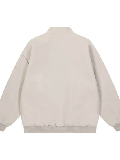 Men's Zip Up Long Sleeve Jacket - Tredona LLC