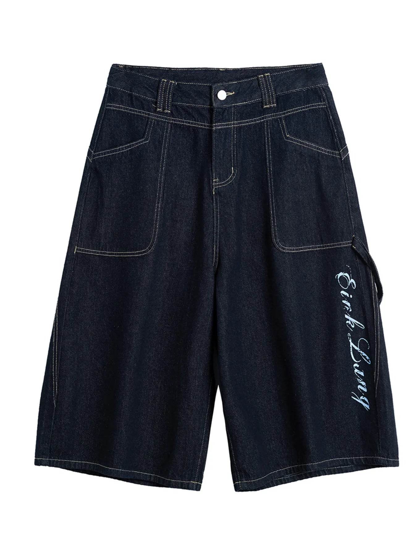 Men's Wash Denim Shorts - Tredona LLC