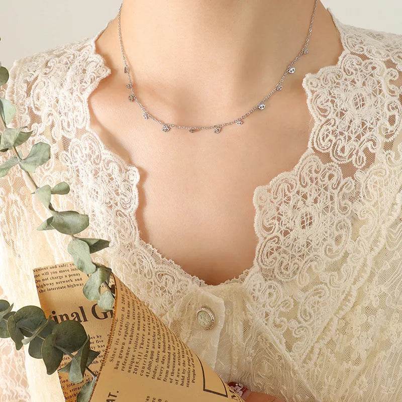Titanium Steel Charm Necklace - Tredona LLC