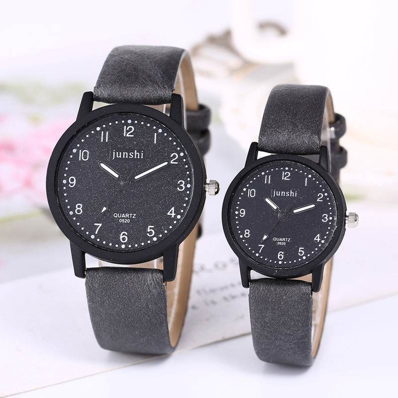 Casual fashion men and women couple quartz watches - Tredona LLC