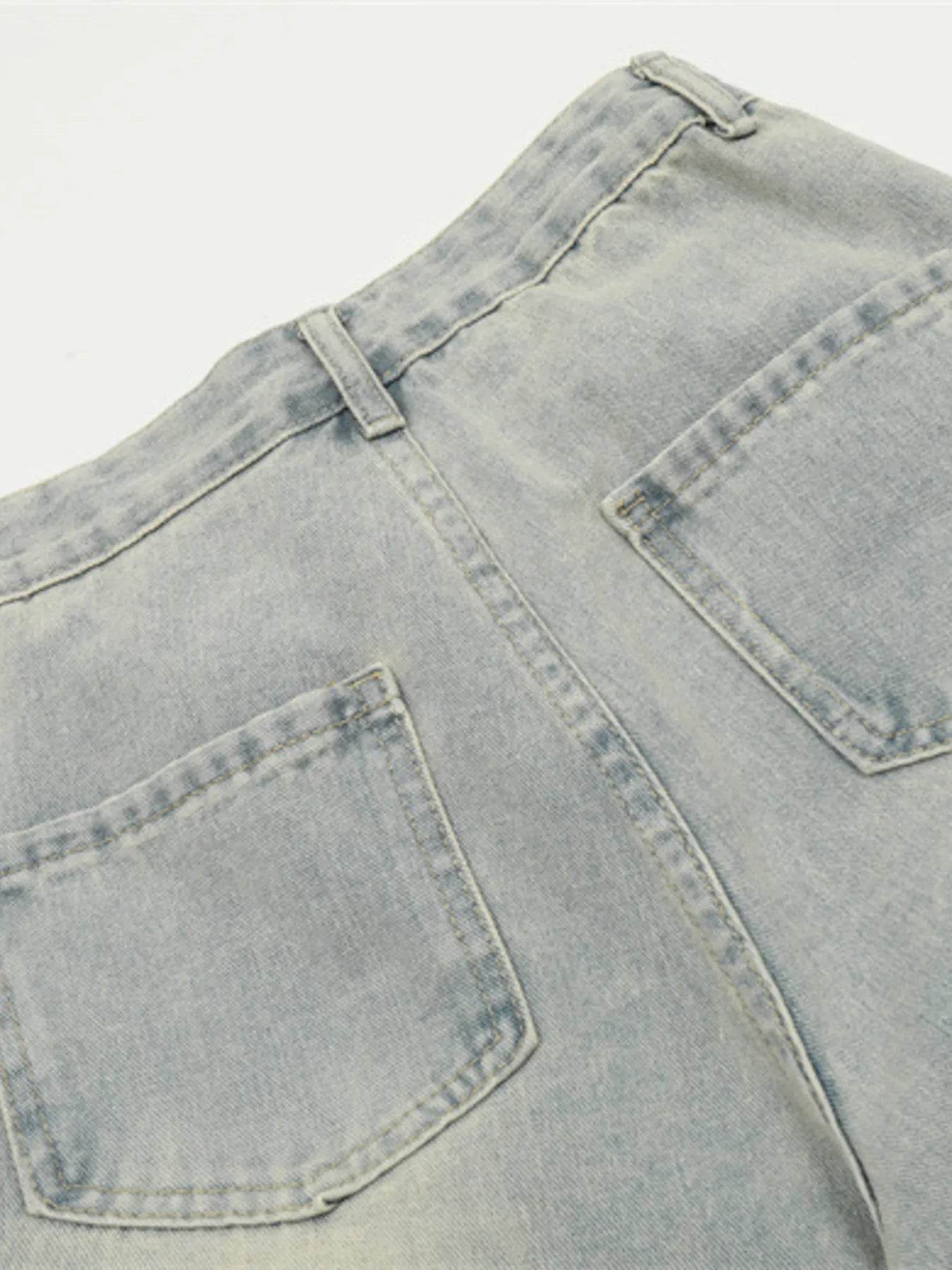 Men's Cargo Denim Shorts - Tredona LLC