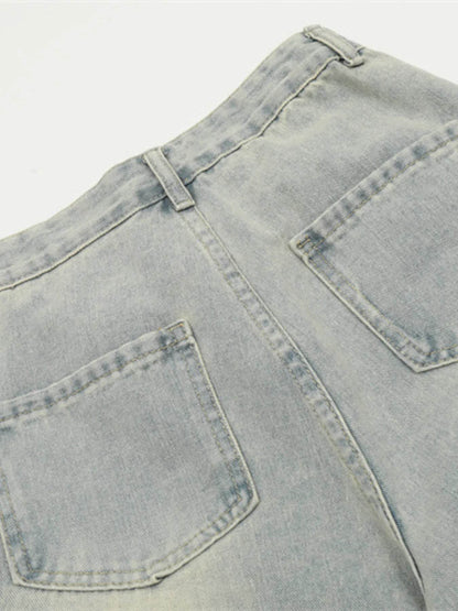 Men's Cargo Denim Shorts - Tredona LLC