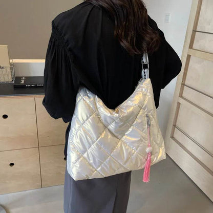Quilted Nylon Travel Bag - Tredona LLC