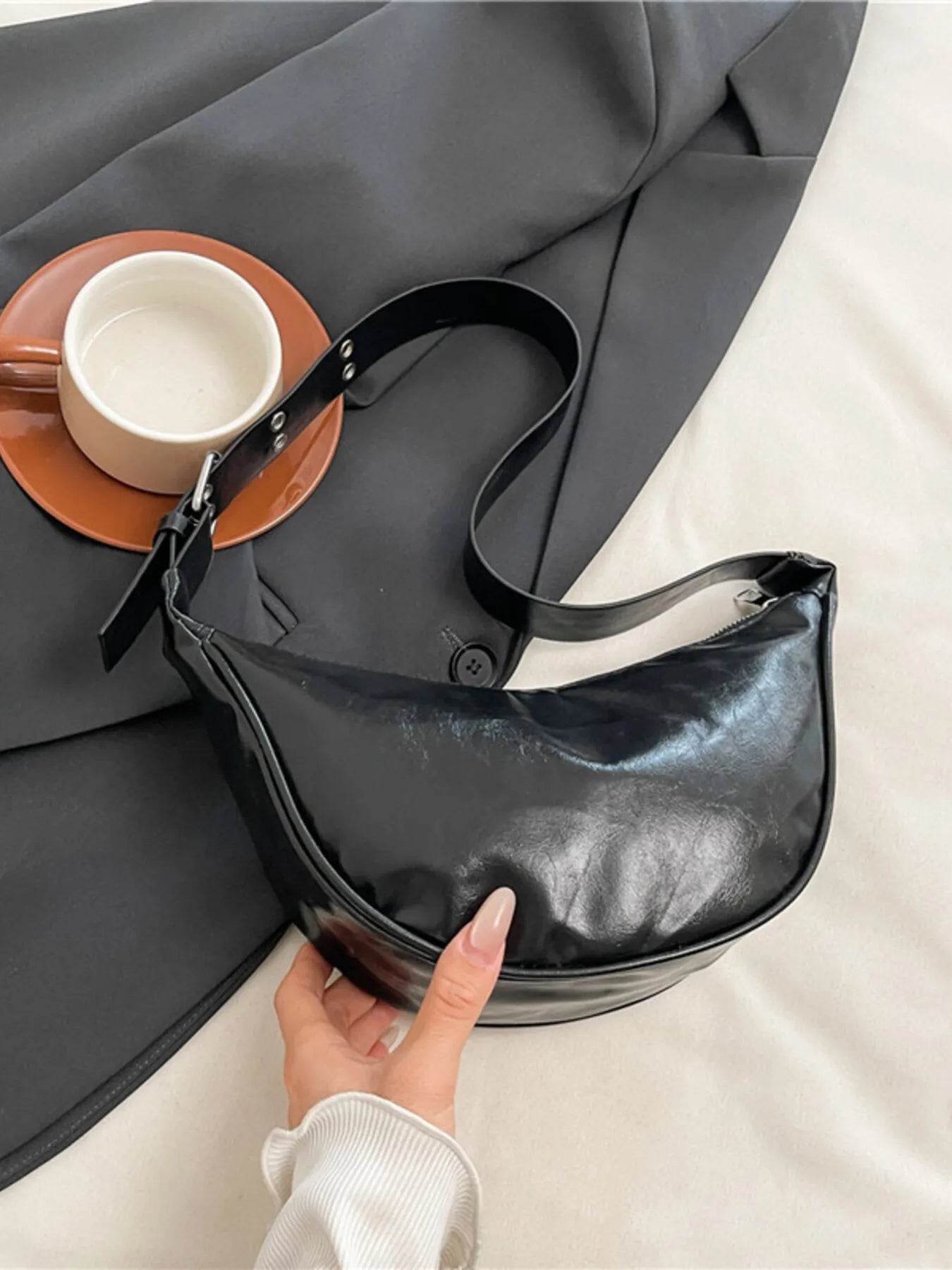 Adjustable Strap Shoulder Bag - Tredona LLC