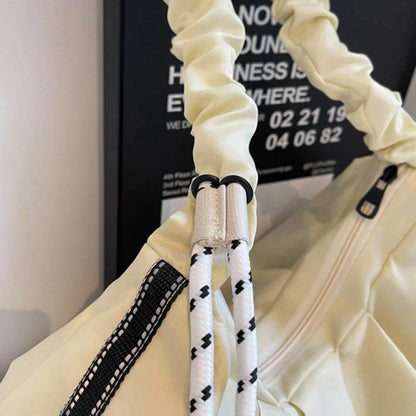 Ruched Large Tote Bag - Tredona LLC