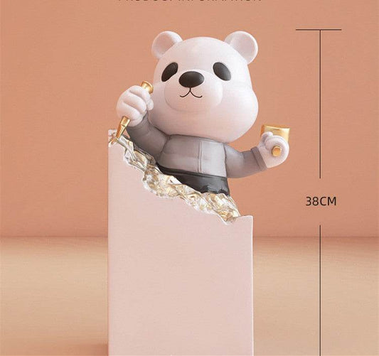 Creative Panda Living Room Decoration Ornaments Home - Tredona LLC
