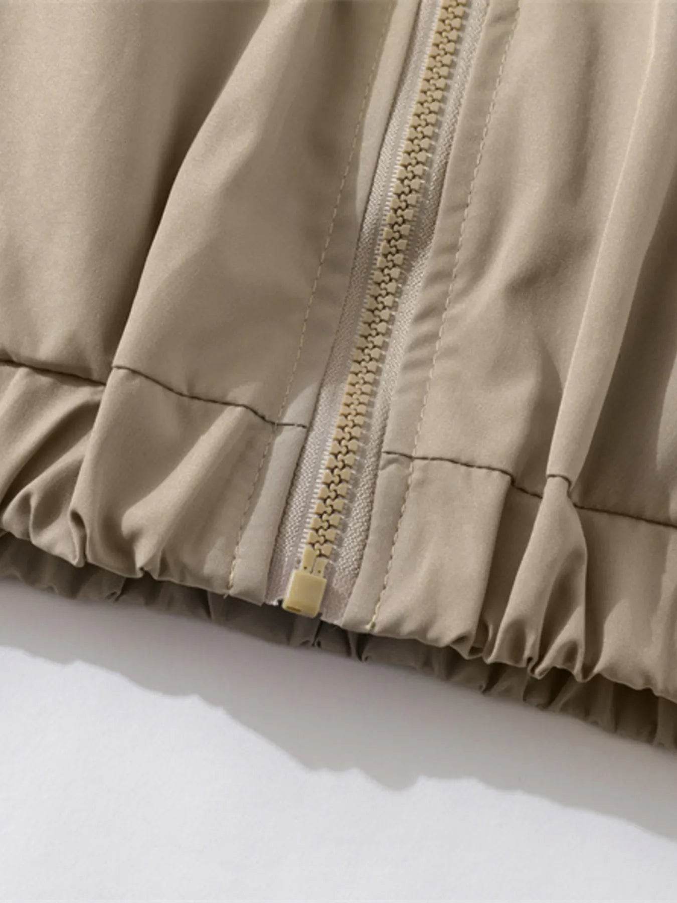Men's Zip Up Long Sleeve Jacket - Tredona LLC