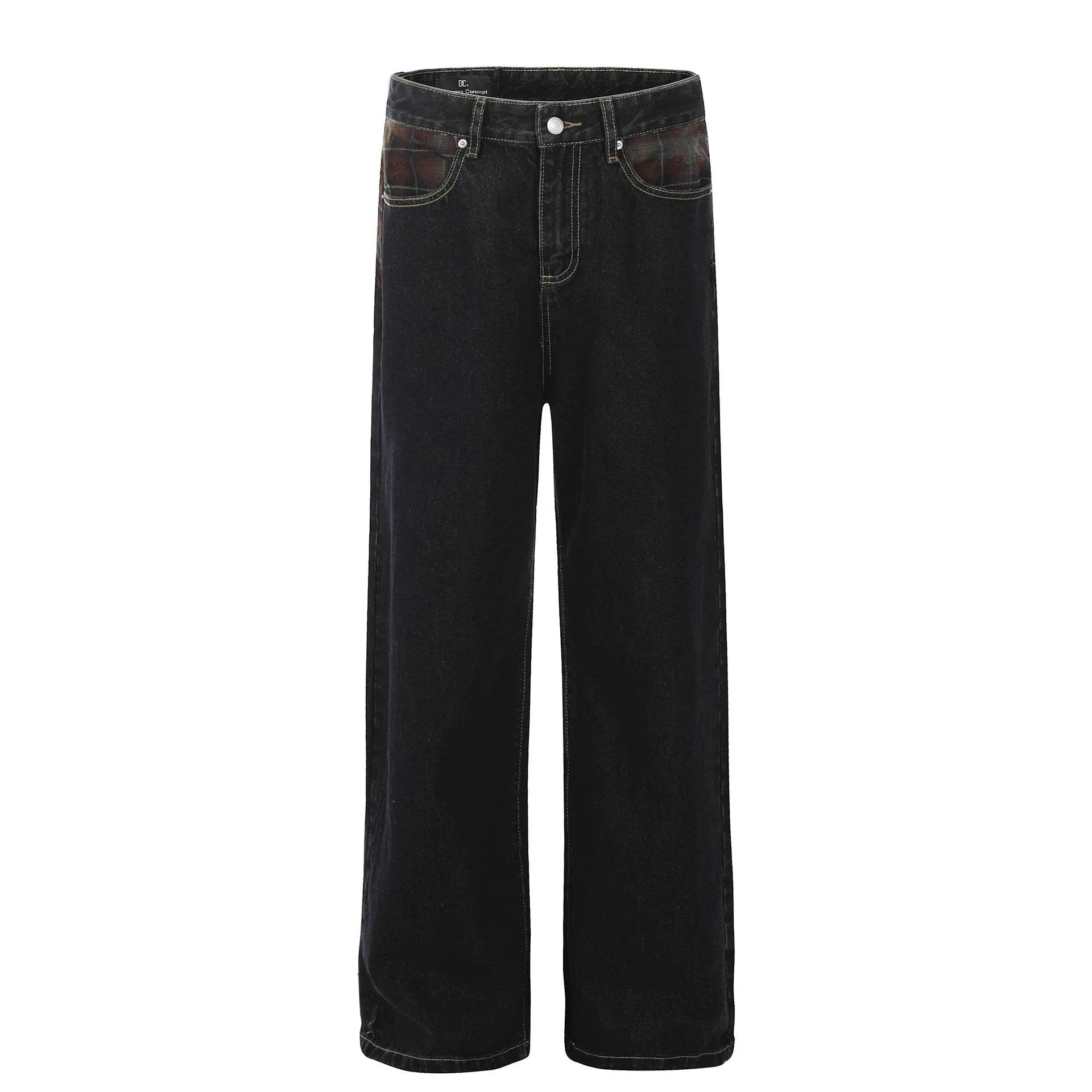 Men's Wide-Leg Jeans - Tredona LLC
