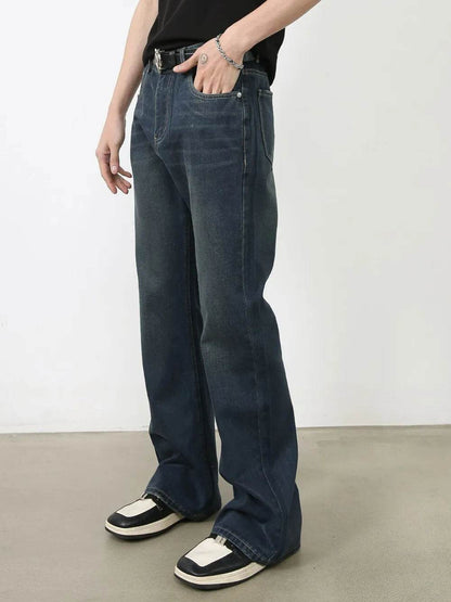 Men's Bootcut Jeans with Pockets - Tredona LLC