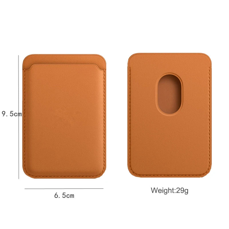 Leather Wallet Case For iPhone 15 Pro Max Magsafe Wallet Leather Compatible For iPhone 14 13 12 Card Holder with MagSafe Magnet