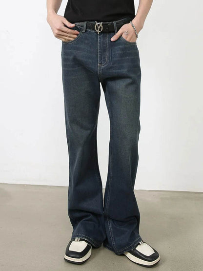 Men's Bootcut Jeans with Pockets - Tredona LLC