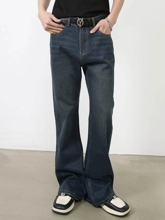 Men's Bootcut Jeans with Pockets - Tredona LLC