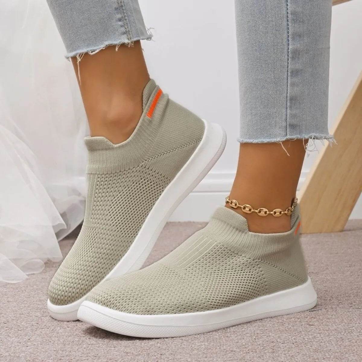Breathable Mesh Athletic Sneakers - Tredona LLC