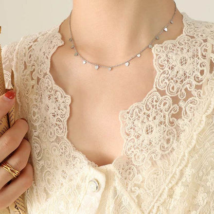 Titanium Steel Charm Necklace - Tredona LLC