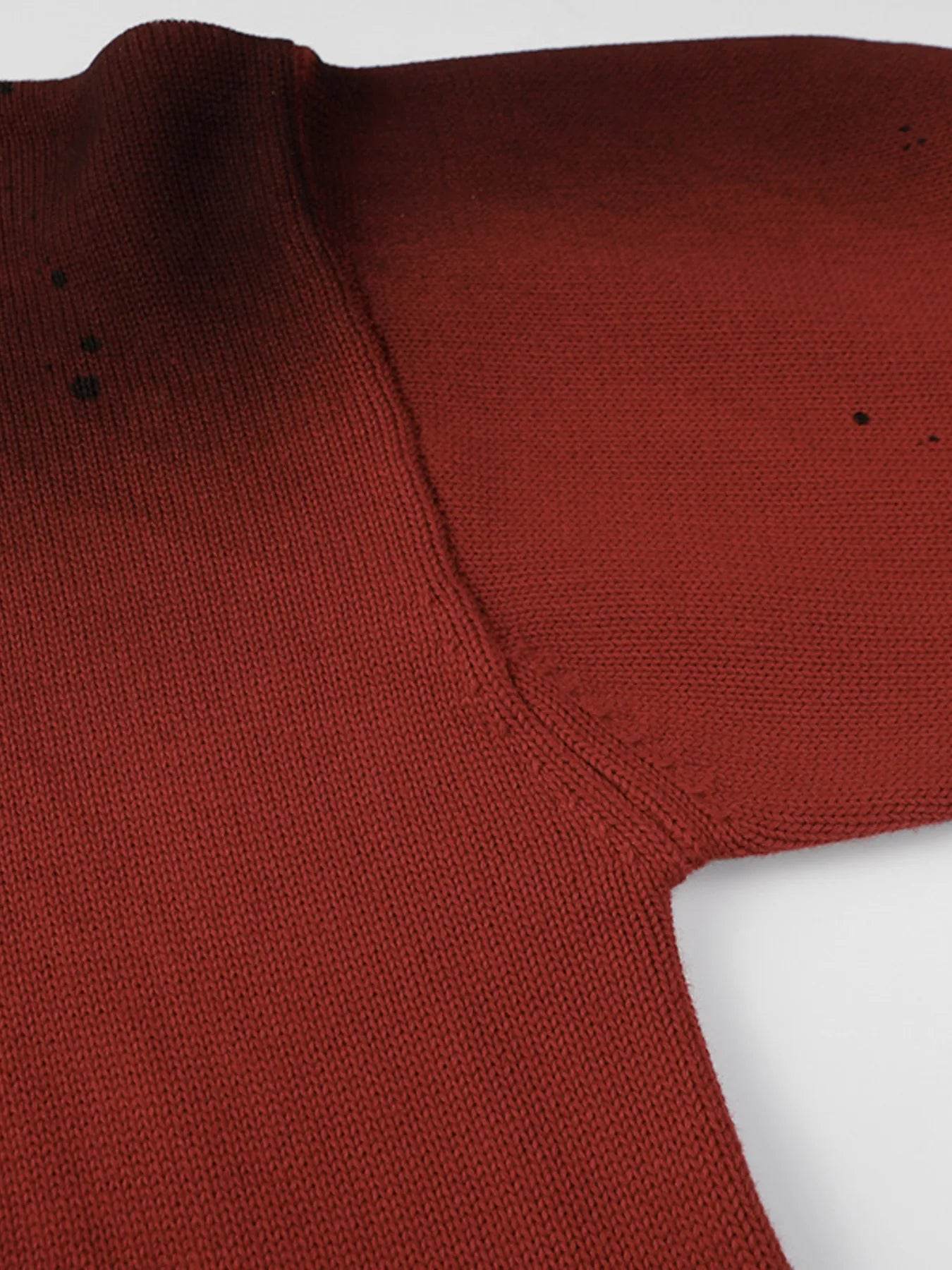 Men's Letter Round Neck Long Sleeve Sweater - Tredona LLC