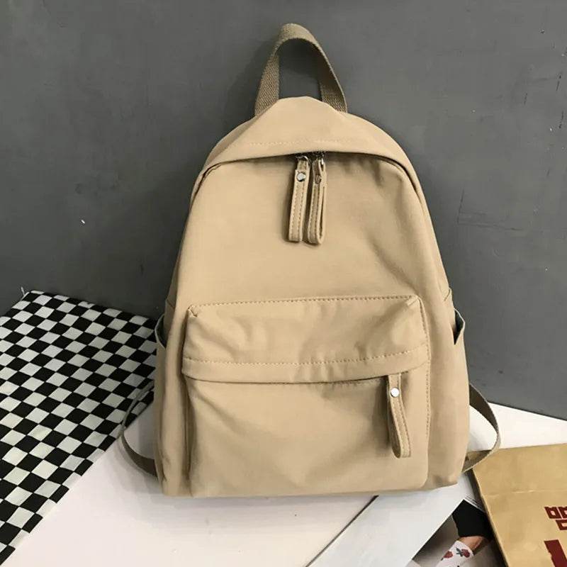 Zip Cotton Backpack Bag - Tredona LLC