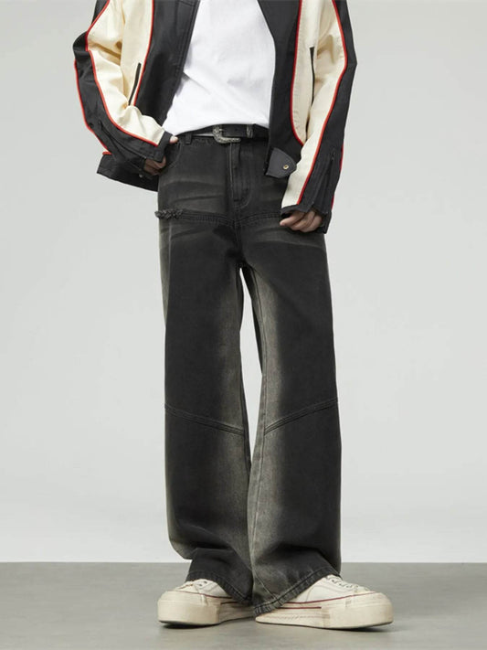 Men's Wide-Leg Jeans - Tredona LLC