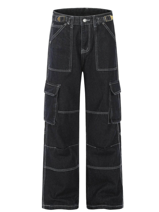 Men's Wash Cargo Jeans - Tredona LLC