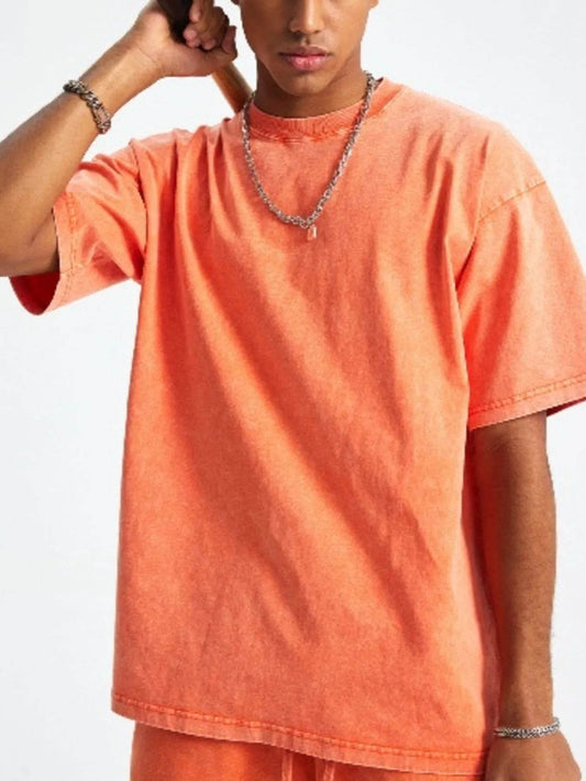 Men's Round Neck Half Sleeve T-Shirt - Tredona LLC